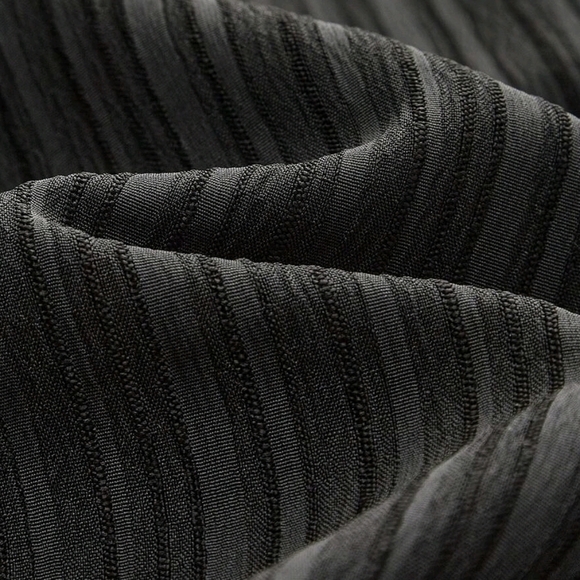 New Boho Sheer Crochet Knit Tie Back Long Dress Black - Picture 7 of 10